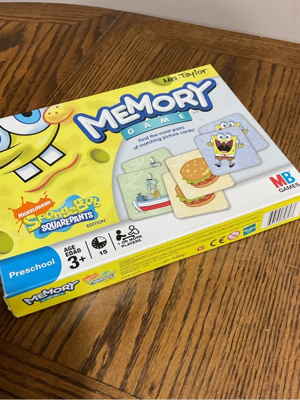 I SPY Preschool Game & SpongeBob Memory Game Kids Games
